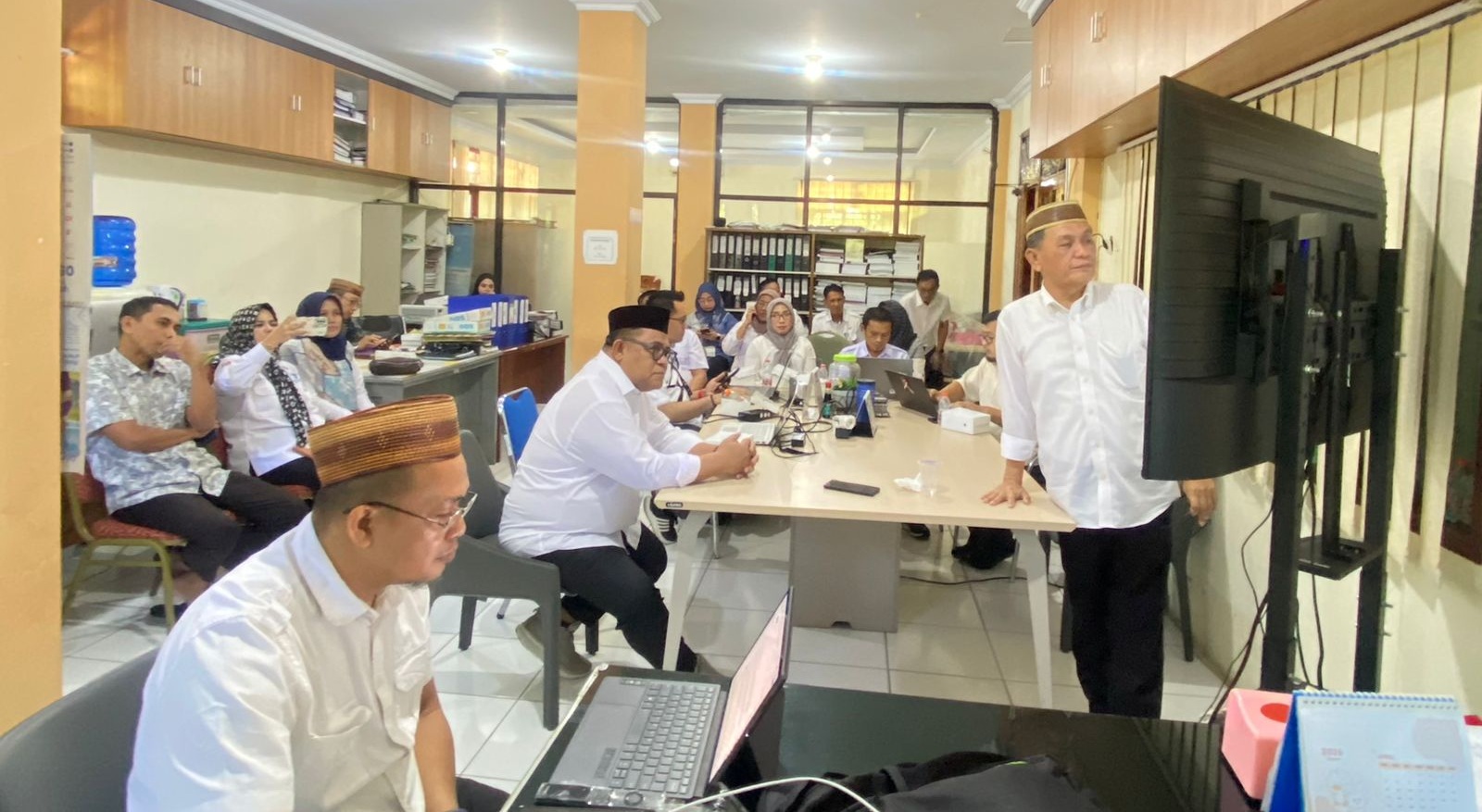Percepat Pelaporan Proyek Strategis Nasional, Bapelitbangda Gelar Raker Teknis di Tengah WFH