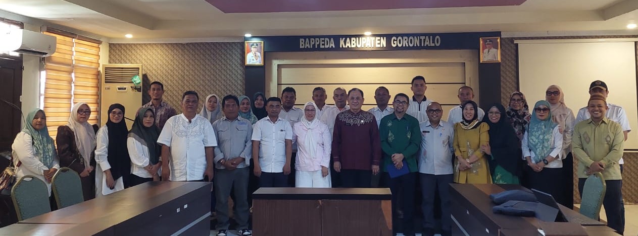 Bapelitbang Bone Bolango Lakukan Kunjungan Kerja ke Bapelitbangda Kabupaten Gorontalo