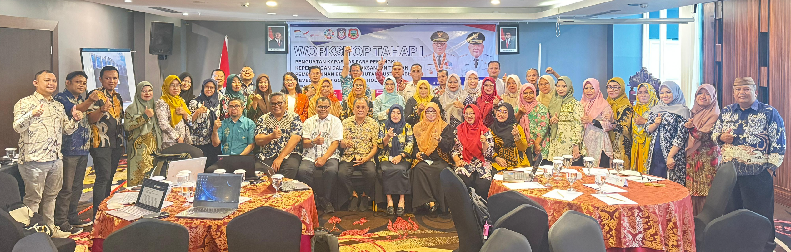 Hari Kedua Pelaksanaan Workshop Tahap I Penguatan Kapasitas Pemangku Kepentingan dalam Pelaksanaan Tujuan Pembangunan Berkelanjutan 