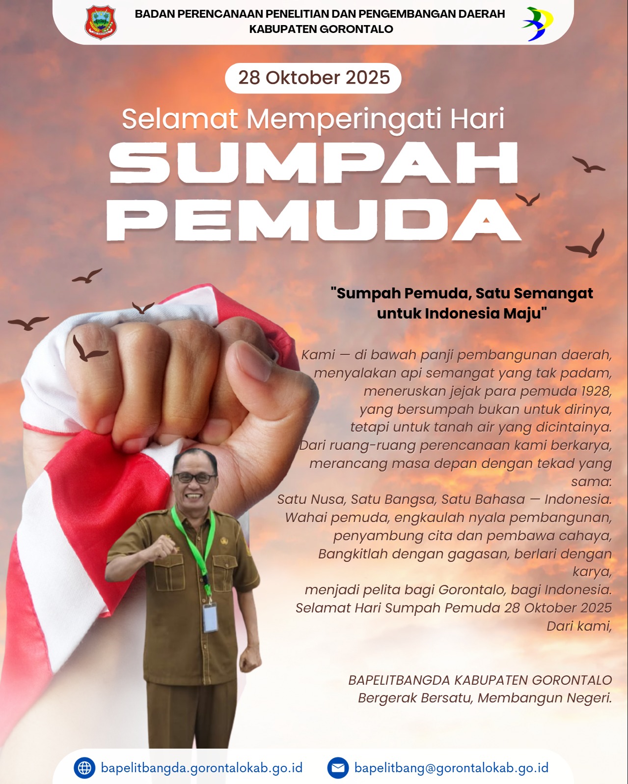 Ucapan Selamat Hari Sumpah Pemuda