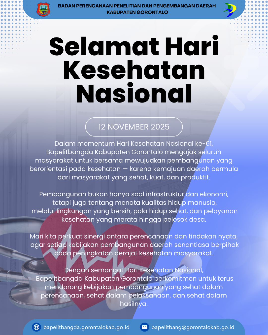 Selamat Hari Kesehatan Nasional