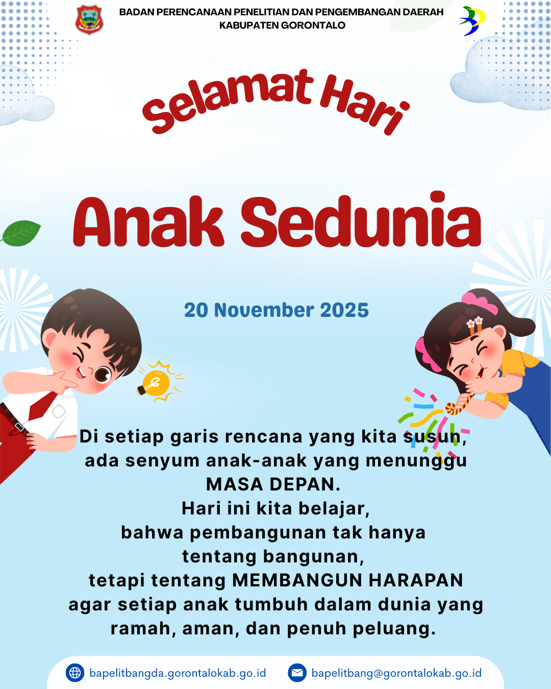 Selamat Hari Anak Sedunia